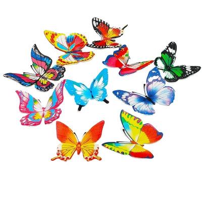 China For Cake Decorating Food Safe Butterfly 3D Rice Wafer Paper Edible Butterfly For Cake Decorating for sale