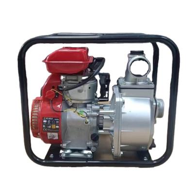 China 208cc 2 inch benzine waterpomp voor 55m3/h ontladingscapaciteit en 7M zuigkop Te koop