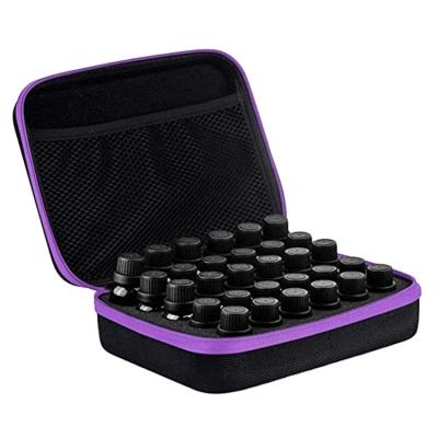 China Fashion 15ml 24slots Multicolor Essential Oil Storage Case 24bottles 15ml Essential Oil Bottle Holder Carry Bag for sale