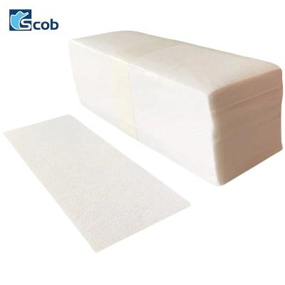 China Sustainable Plant Nonwoven Hair Removal Depilatory Wax Strips White Color for sale