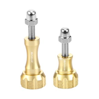 China Aluminum Stainless Steel Thumb Knob With Stainless Bolt Nut Combination Screws For GoPro HERO9 8 7 DJI OSMO Action Xiaoyi for sale