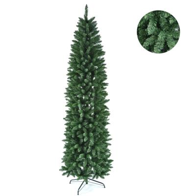 China Fashionable No Customs 7.5FT Home Decor Headed PVC Pen Holder Christmas Tree Ornaments for sale