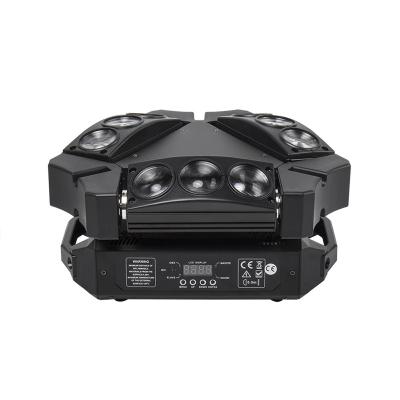 China Stage events Mini 3x3 Night Heads Bird LED Moving Head Spider Beam Light 9x10W 4In1 LED Moving Head Spider Light For DJ Club for sale