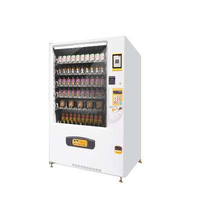 China Subway Station Food And Beverage Vending Machine Cold Food Automated Vending Machine for sale