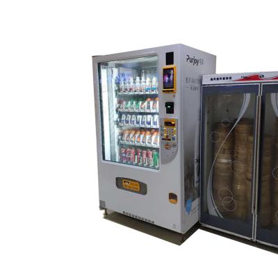 China Subway Station Snack Vending Machine For Foods And Drinks Fresh Food Vending Machine for sale