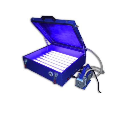 China Plate making screen exposure machine silk screen printing frame exposing UV light vacuum exposure unit for sale