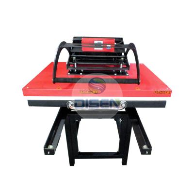 China Large Size Hotels Heat Press Machine 70*100cm 80*100cm Slide Automatic Open Heat Press Machines for sale