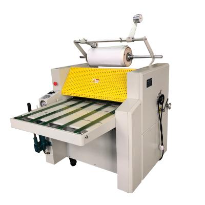 China 720A Food Rewind 685mm a3 a4 Hydraulic Oil Heating Paper High Speed ​​Slitting Hot Laminating Machine for sale