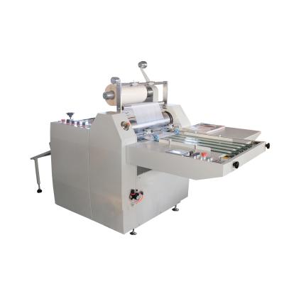 China 560 Heavy Duty Semi-automatic Food Hot And Cold Laminating Laminator A2 A3 A4 Size 560mm Paper Photo Laminating Machine for sale