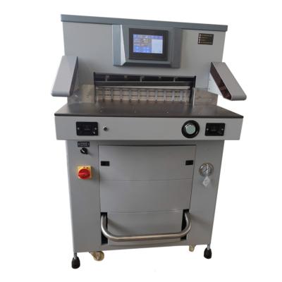 China Hotels XY8570 Heavy Duty Guillotine Guillotine Hydraulic Paper Cutter 570mm a3 a4 for sale