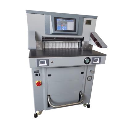 China XY5811 hotels factory price heavy duty hydraulic program controlled office used a4 paper cutting machine for sale