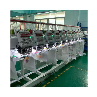 China Garment Shops Ten Head Computerized Embroidery Machine Embroidery Machine With Photo Direct Embroidery for sale