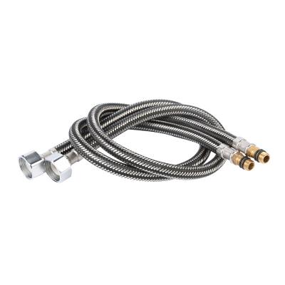 China Wholesale single faucet head high quality epdm connecting inner tube braided flexible stainless steel hose to plumb hoses for sale