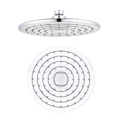 China Without Turnout New Design Silver Polishing Round Chrome Plating Rainfall Bathroom Ceiling Shower for sale