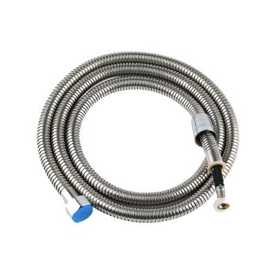 China Push Fit Stainless Steel Flexible Metal Shower Explosion Proof High Pressure Hot And Cold Hand Shower Hose for sale