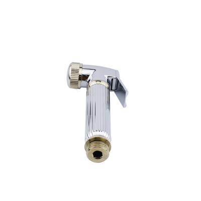 China Without Needles Yuyao Premium High Quality Diaper Bathroom Milan Shattaf Brass Handheld Bidet Toilet Sprayer for sale