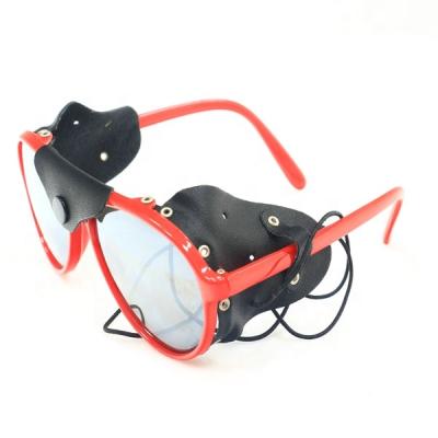 China Fashion Kid Sunglasses Fashion Leather Side Shields Kids Sunglasses for sale