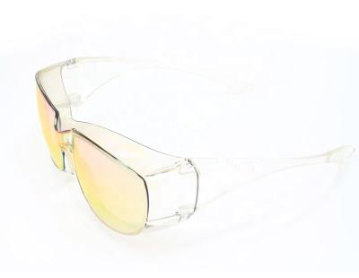 China ADULT square safety glasses in eye protection glass for sale