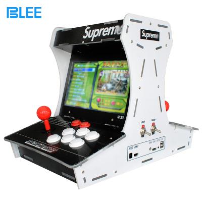 China Retro Metal 2 Players Mini Game Box Bartop Arcade Game Machine for sale