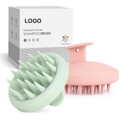 China Hair Brush Silicone Comb Shampoo Brush Scalp Care Hair Massager Waterproof Multi Type Head Brush For Dry Damaged Hair for sale