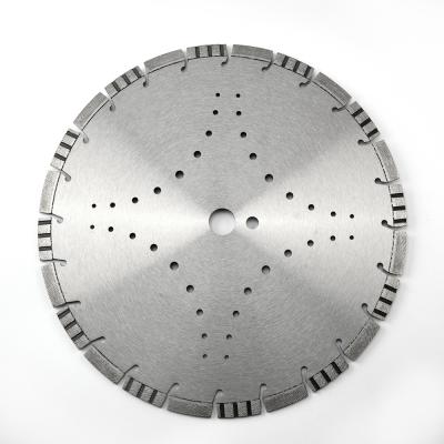 China FENGTAI 14 Inch Concrete Saw Blade, 3D Tied Diamond New Designed Segments For Cutting Hard Granite Brick Stone 1IN for sale