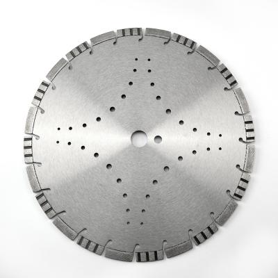 China Diamond Segment & hot sale 65Mn steel body 350 arix tech diamond segment laser welded diamond saw blade for cutting reinforced concrete for sale