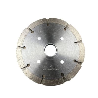 China Diamond Segment & New Style 65Mn Steel Body 4.5inch Cold Press 115x9.5x10x22.23 With Slot Wide 9.5mm Diamond Saw Blade For Cutting Wall for sale