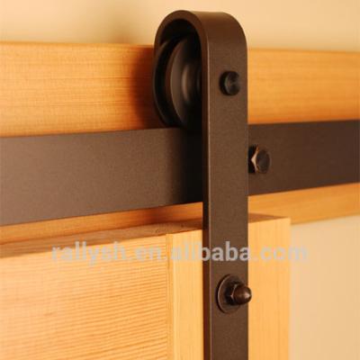 China Sliding Sliding Barn Door Hardware Barn Door Bypass Sliding Track for sale