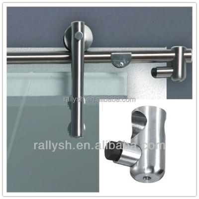 China Sliding Sliding Frameless Sliding Glass Barn Door Mirror Shower Door Hardware Fittings Interior for sale