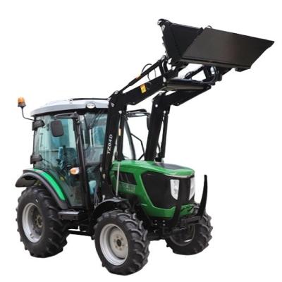 China Trator Agrícola Agrícola 4WD 50HP Pequeno Trator de Quatro Rodas Para Jardim à venda