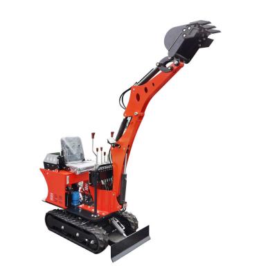 China Cheap 7.6kw Excavator Digger Mini Excavator Small Digger 0.8 Ton Kubota Engine Mini Loader Machine for sale