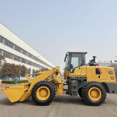 China Cargador de ruedas con engranajes de velocidad variable 4 × 4 Cargador de extremo frontal para ingeniería de la construcción Cargador de ruedas en venta