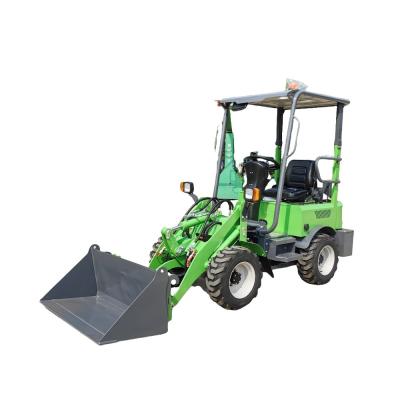 China CE Mini Electric Wheel Loader Machine Battery Powered for sale