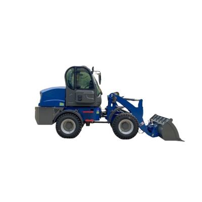 China 1.5T Loader Machine Battery China All Terrain Electric Small Front End Loader for sale