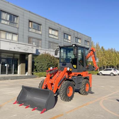 China 4X4 Loader Machine Backhoe China Trade With Backhoe Wheel Loader for sale