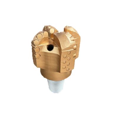 China 140mm 4 Blade PDC Bit Matrix Body 2 3/8′′ API Reg Pin Hard Rock Drill Bits for sale