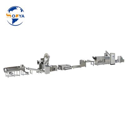 China 2021 Extruding Macaroni Pasta Pastry Machine Shell Macaroni Snacks Equipment Extrusion Machinery Made in China for sale