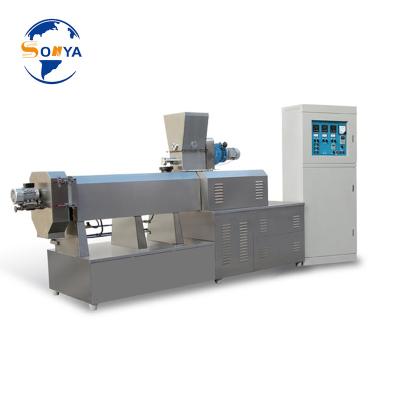 China Instant Extruder Machine Rice Twin Screw Nutrition Rice Extruding Making Machine 304 Stainless Steel Extruders Machine Instant Rice Making Machinery for sale