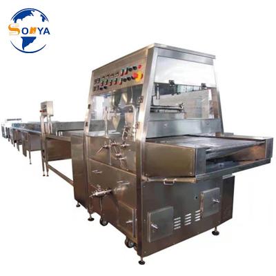 China Hotels Made In China Energy Bar Production Line With Enrobing Healthy Snacking Chocolate Bars Making Machines for sale