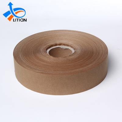 China Heat Resistant Custom Printed Kraft Paper Acrylic Hot Melt Adhesive Hot Seal Tape for sale