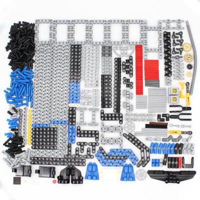 China Toy Technical Bulk Parts Pin Liftarm Beam Axle Connector Panel Gear Car Motorcycle Building Block Bricks Compatible Bricks Toy Gift for sale