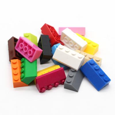 China Educational DIY TOY 200g MOC Brick Slope 45 2x4 3037 DIY Building Block Compatible With Assembles Bulk Particle Toys for sale