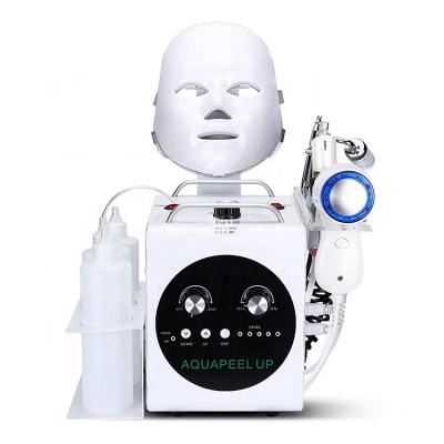 China 8 in 1 Hydra Exfoliators Multifunctional Aqua Peel Microdermabrasion Facial Machine and Oxygen Jet Mask Machine for sale