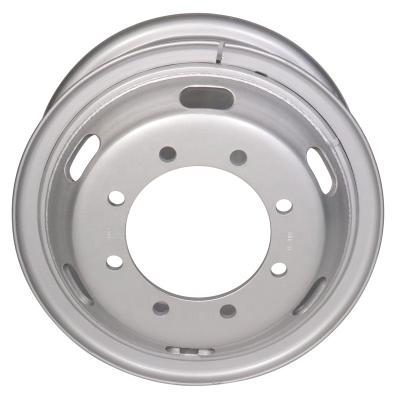 China Heavy Duty Aluminum Alloy Rim Car Forged Steel Wheel 17.5 Rim For Commercial Truck Tubeless Truck Wheels for sale