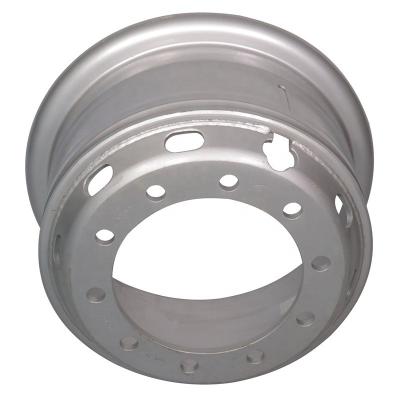 China Heavy Duty Truck Rims Light Duty Trucks 10 Holes 19.5 Forged Steel Wheels Rim Used In Commercial Aluminum Alloy Wheel Car for sale