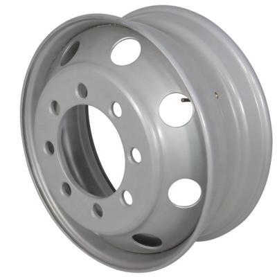 China Heavy Duty Truck Light Duty Car Forged Steel Wheel Rims 17.5 Inch Truck Tube Aluminum Alloy Wheels Rim For Foton for sale