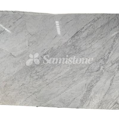 China Industrial Factory Price of Samistone Gray Marble Slab White for Home Decor for sale