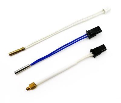 China Fiberglass Cable 3d Printer Temp Sensor nTC 100k With M12 Thread probe for sale