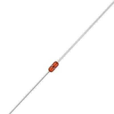 China 1% Tolerance Glass Encapsulated NTC Thermistor B3950 5MW Power for sale