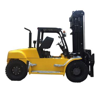 China Building material shops CE certificationTop selling products warehouse forklift diesel 12 ton 10 ton diesel forklift with remote control forklift for sale